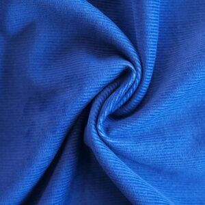 Feincord royalblau