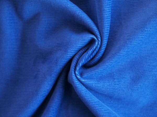 Feincord royalblau