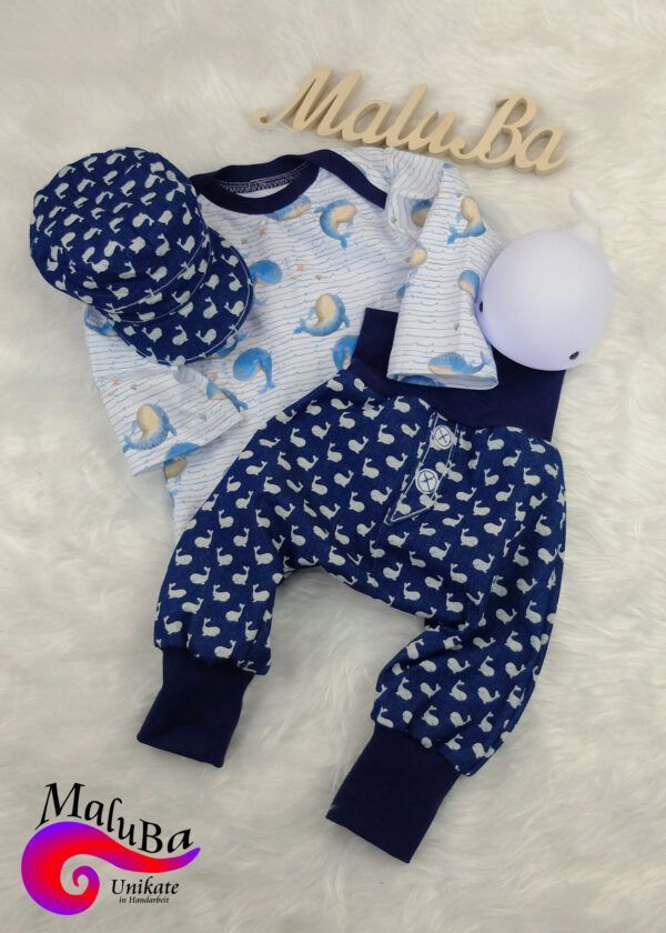 Baby-Set "Kleiner Wal"