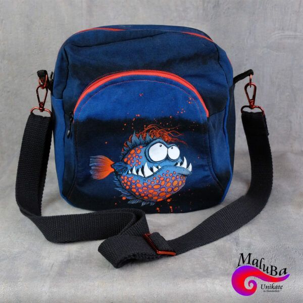 Schultertasche BugWelle - Franjo Pirahno – Bild 2