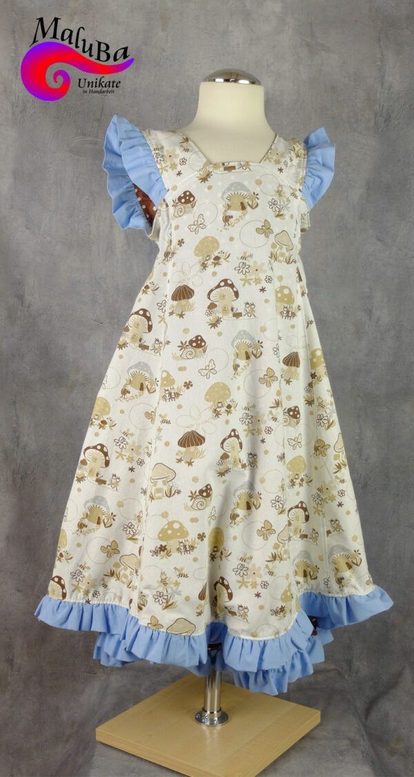 Mädchen-Schürzenkleid " Feliz bosque"