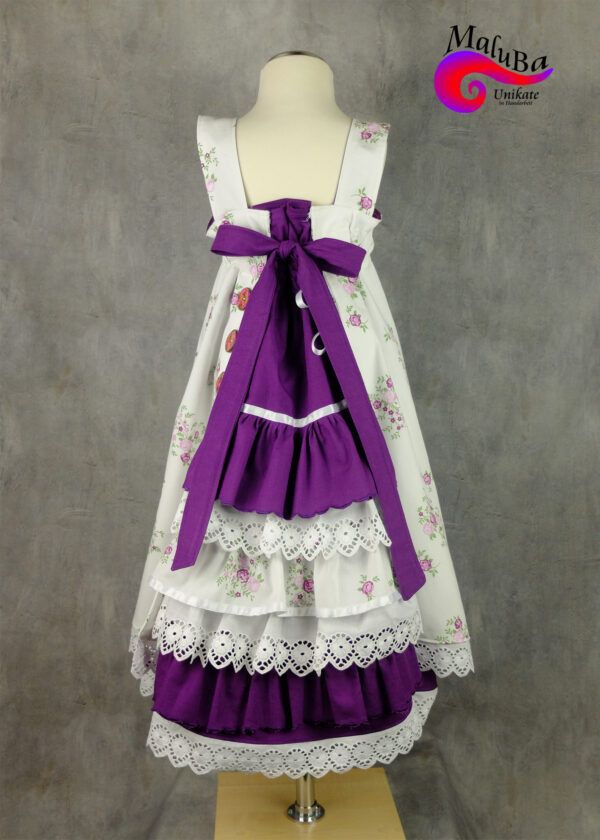 Mädchen-Schürzenkleid " Feliz Rose-Violetta" – Bild 3