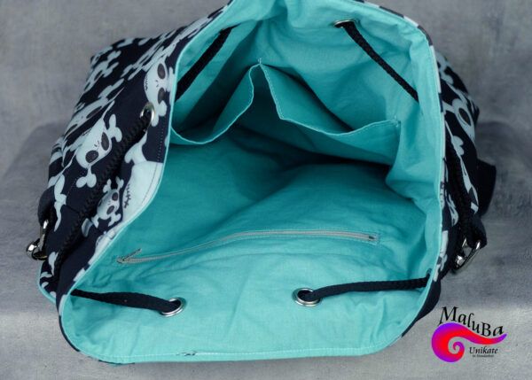 Rucksack-Tasche canguro - calavera – Bild 2