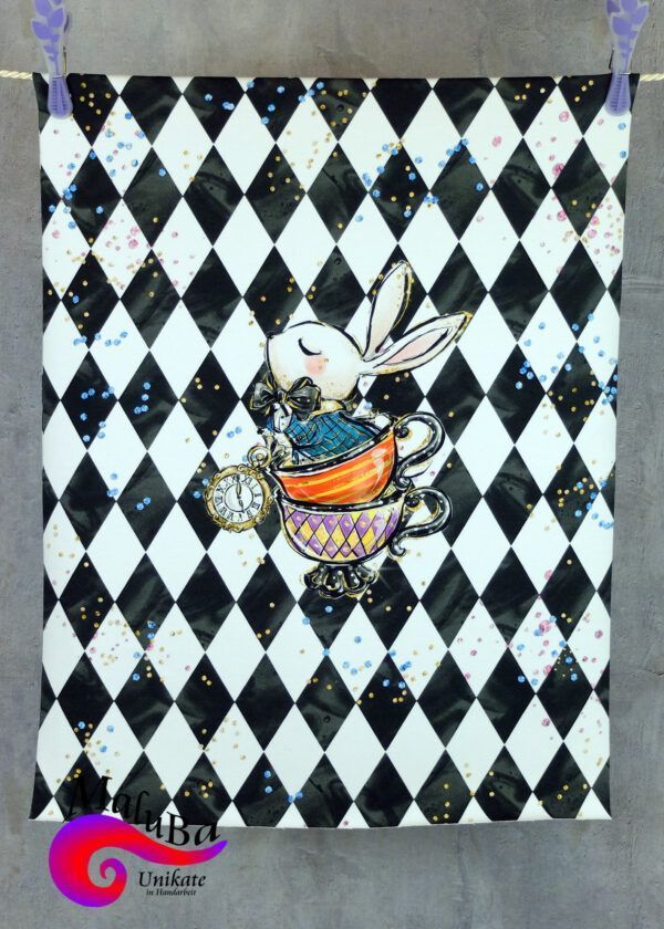 Sommersweat Panel Wonderland Hase