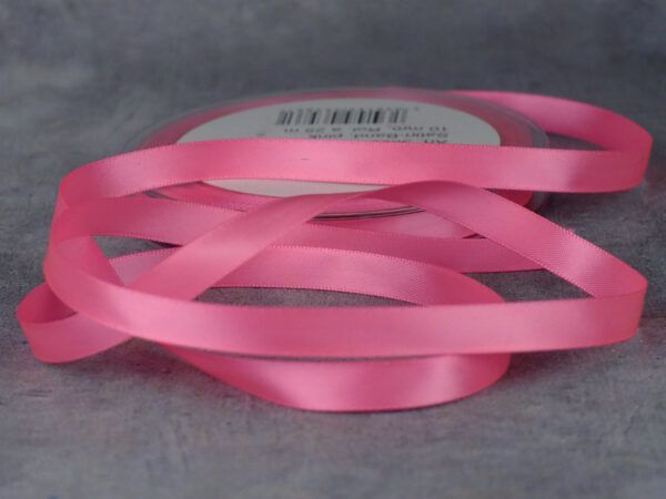 Satinband 10 mm Pink