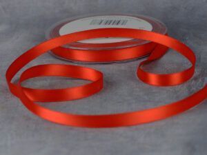 Satinband 6 mm Rot