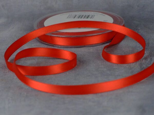 Satinband 10 mm Rot