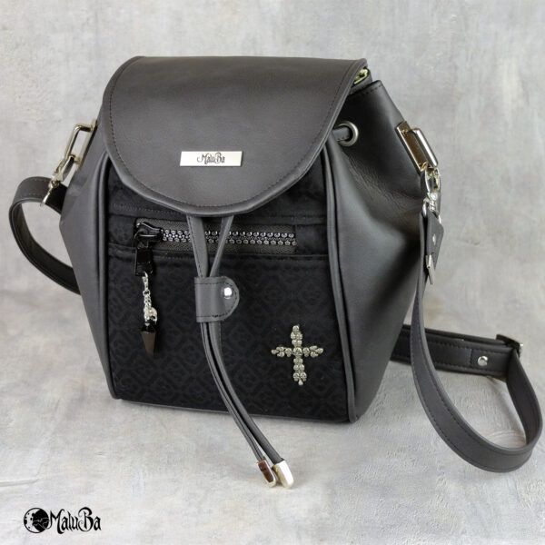 Schultertasche AVELLANA - lindeza negra