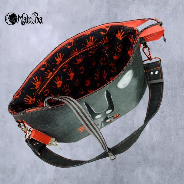 Schultertasche Paulette- Schattenhasi – Bild 3