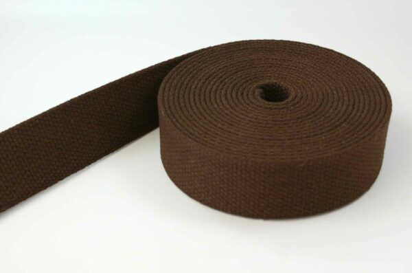 BW-Gurtband 38 mm breit - Braun